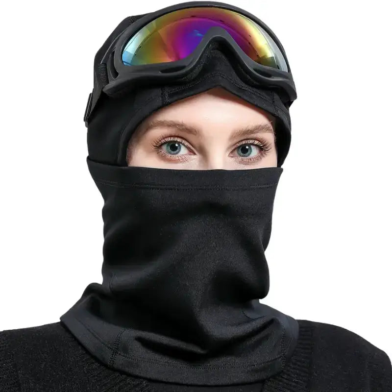 Cagoule coupe-vent femme protection maximale