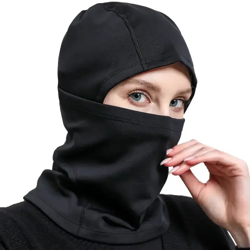 Cagoule coupe-vent femme protection maximale
