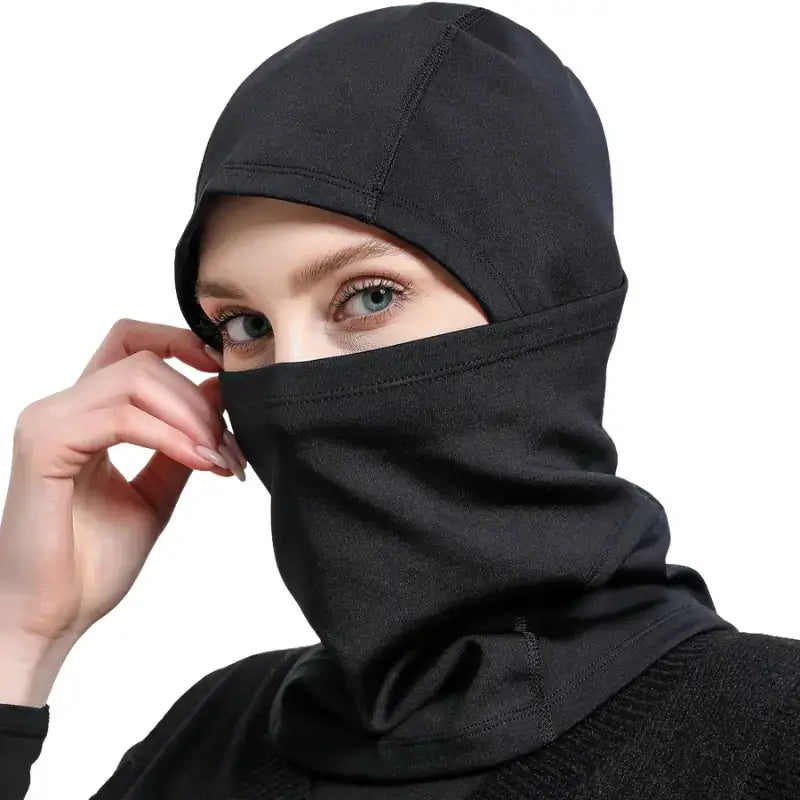 Cagoule coupe-vent femme protection maximale