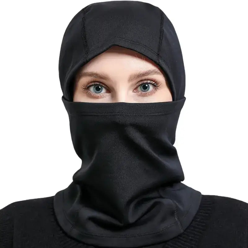 Cagoule coupe-vent femme protection maximale