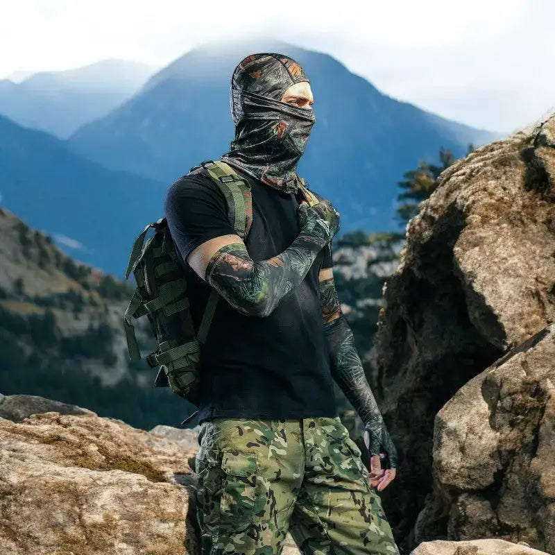 Cagoule militaire camouflage tactique
