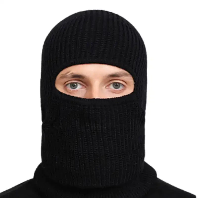 Cagoule tricot homme confort thermique