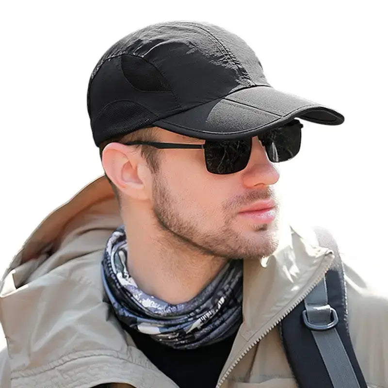 Casquette de randonnée bivouac nature