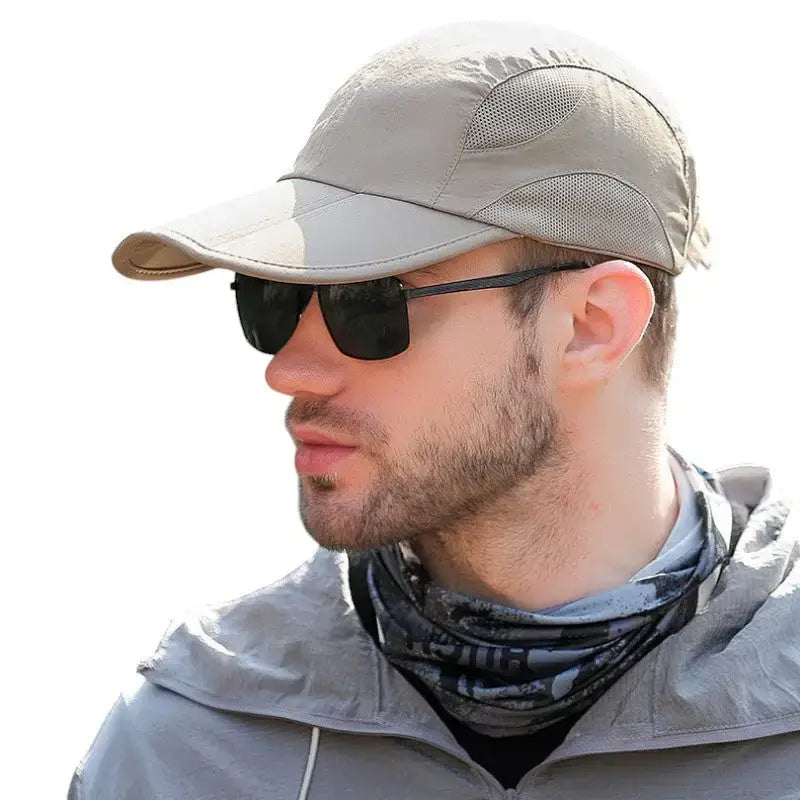 Casquette de randonnée bivouac nature