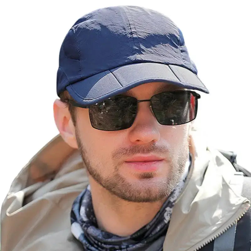 Casquette de randonnée bivouac nature