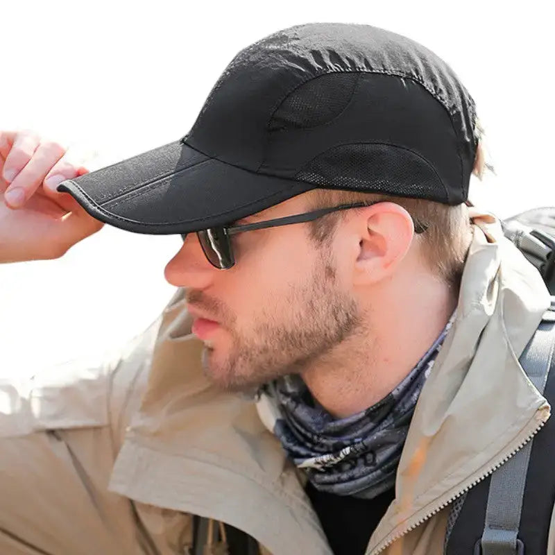 Casquette de randonnée bivouac nature