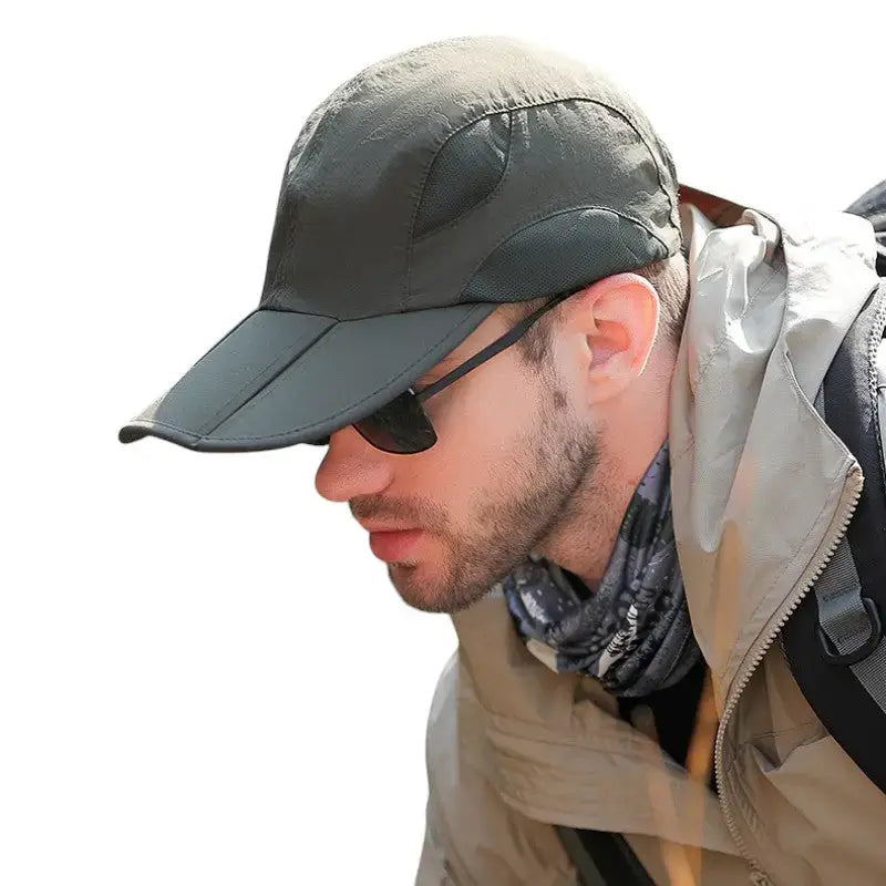 Casquette de randonnée bivouac nature