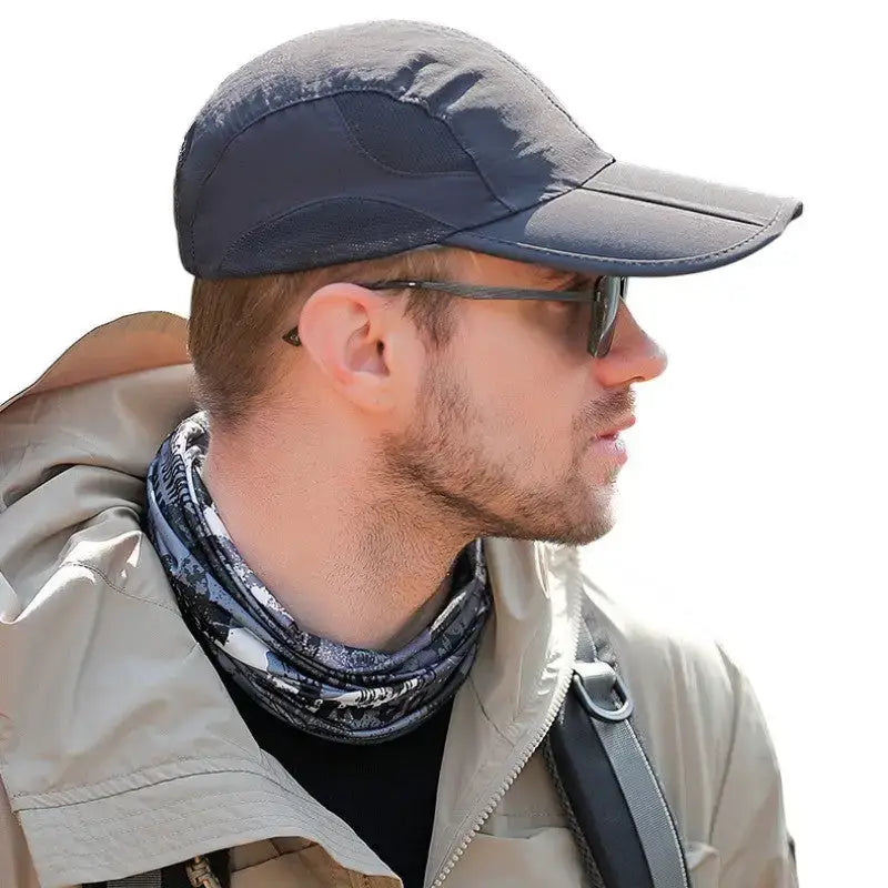 Casquette de randonnée bivouac nature