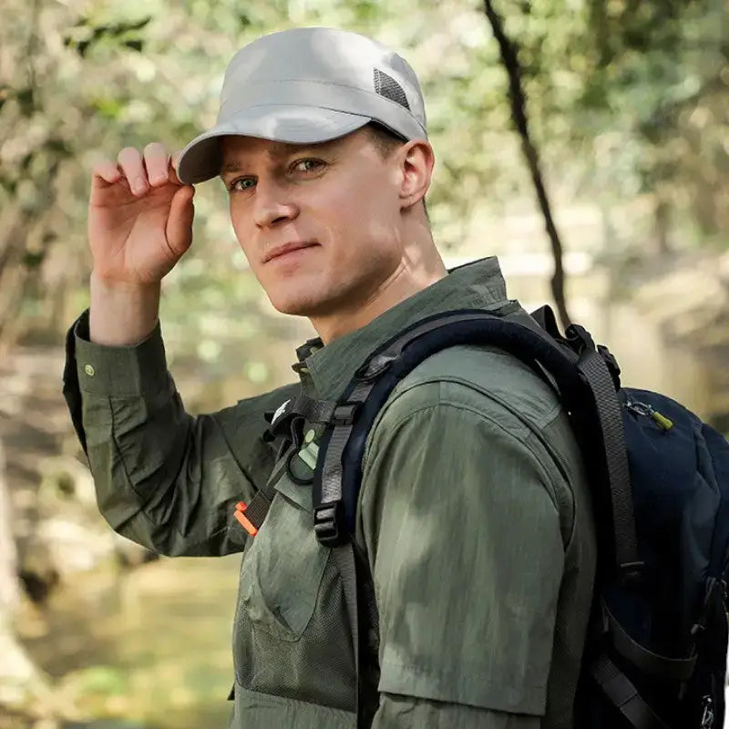 Casquette de randonnée exploration aventure