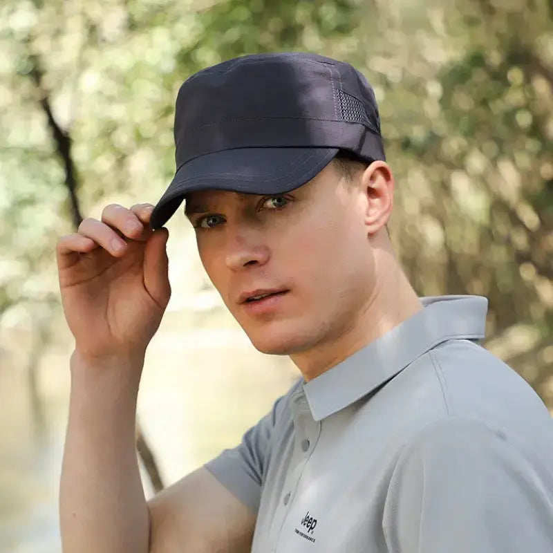 Casquette de randonnée exploration aventure