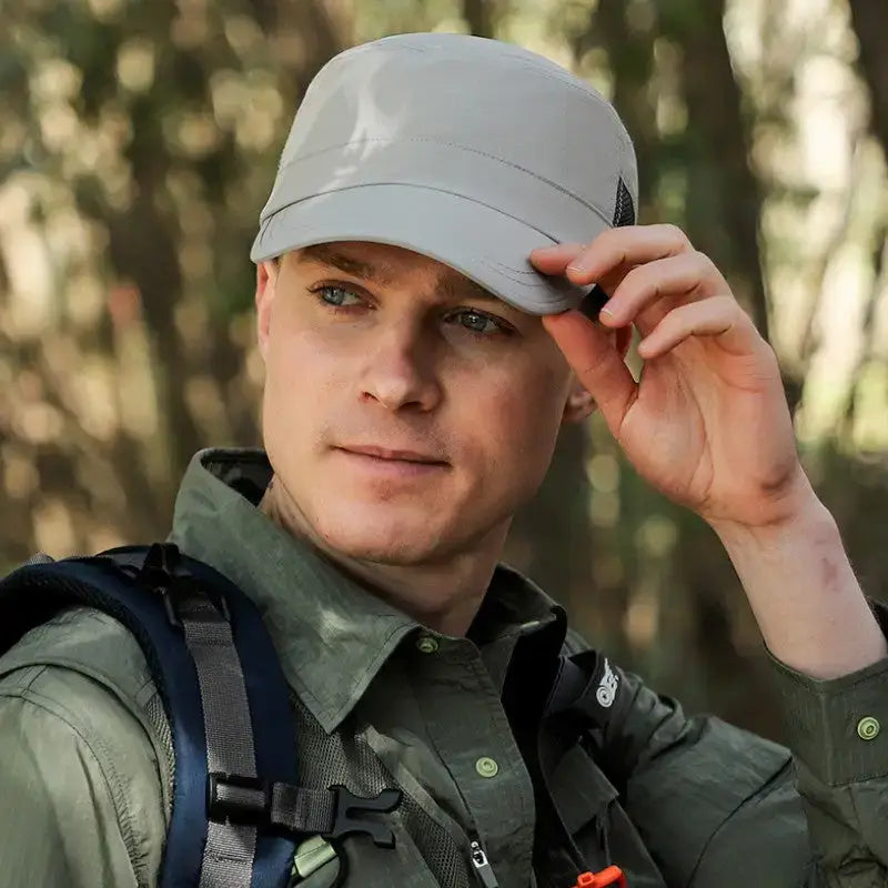 Casquette de randonnée exploration aventure