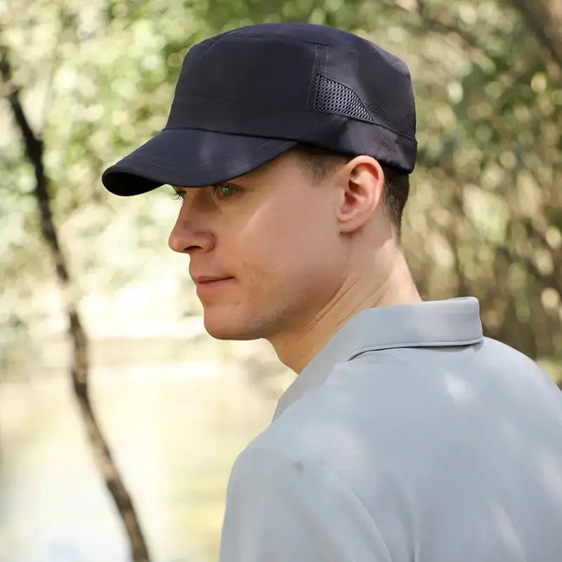 Casquette de randonnée exploration aventure