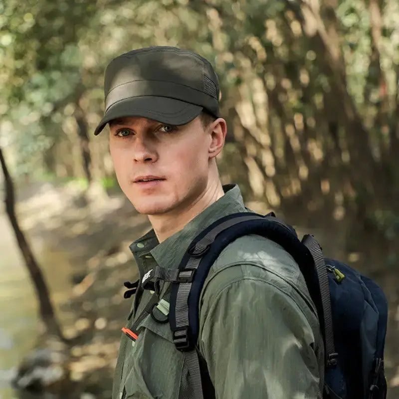 Casquette de randonnée exploration aventure
