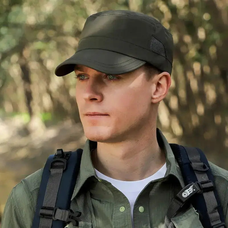 Casquette de randonnée exploration aventure
