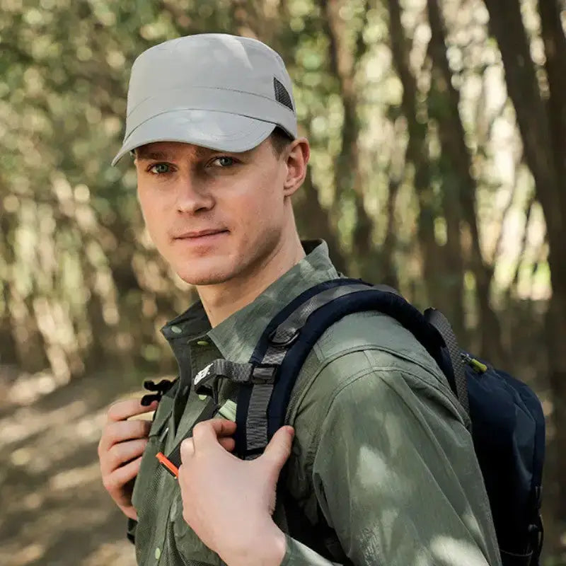 Casquette de randonnée exploration aventure