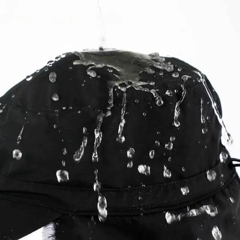 Casquette randonnée hiver fourrure -15°c