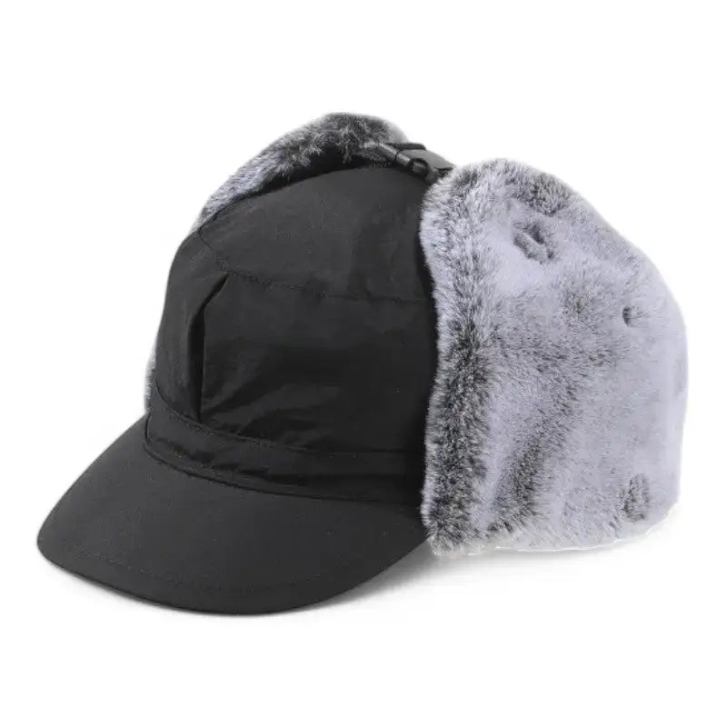 Casquette randonnée hiver fourrure -15°c
