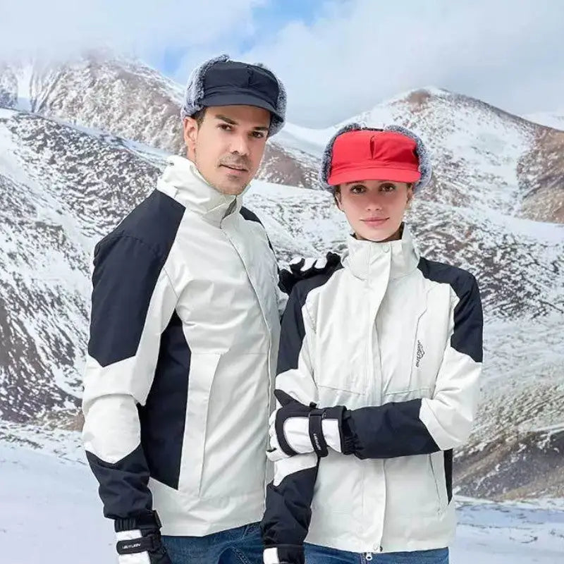 Casquette randonnée hiver fourrure -15°c