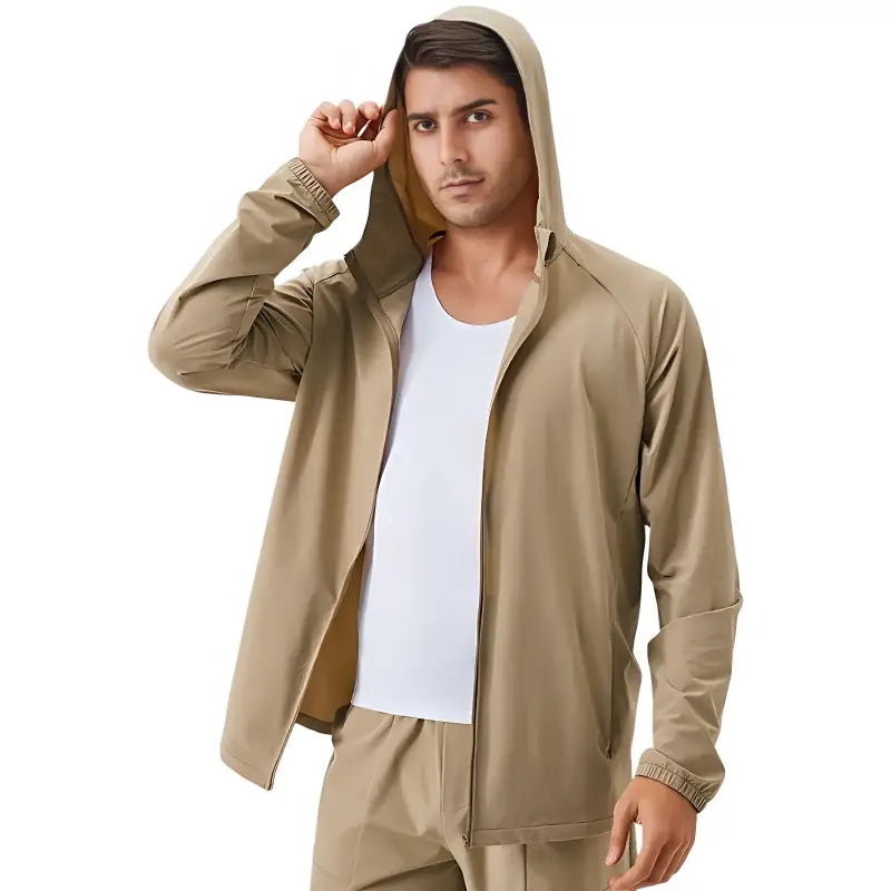 Veste légère randonnée homme coupe ample