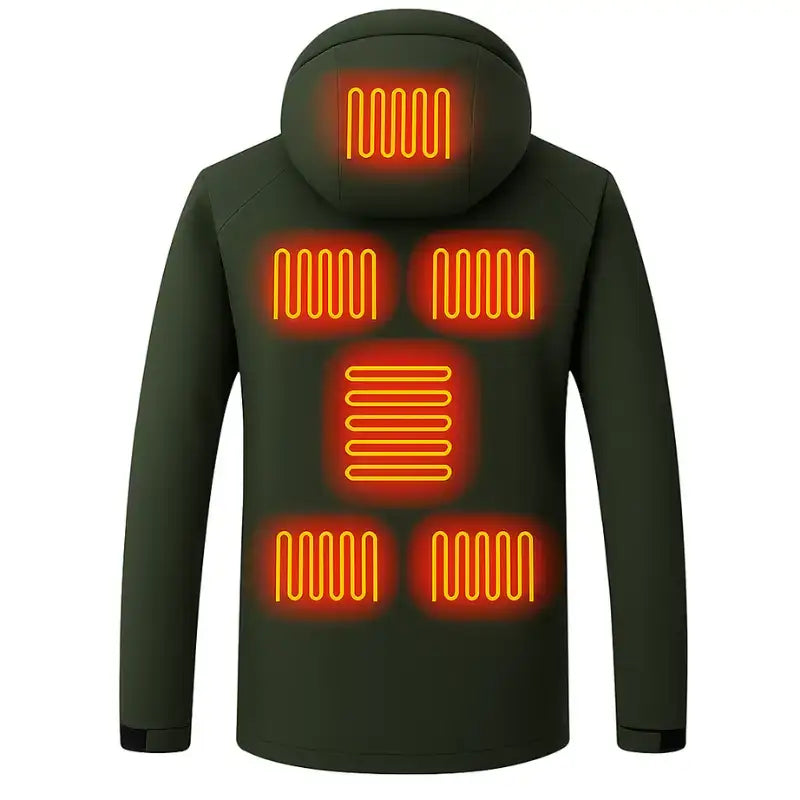 Veste chauffante professionnelle chantier