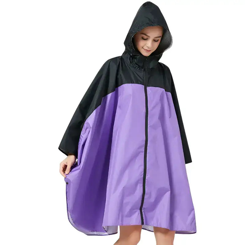 Poncho de pluie femme