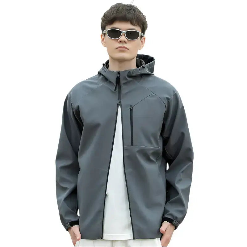 Veste softshell randonnée doublure maille