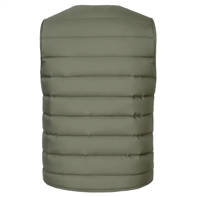 Gilet chauffant homme vert urbain