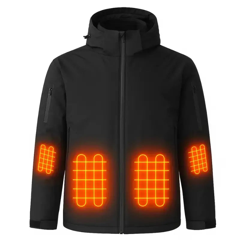 Veste homme chauffante montagne randonnée