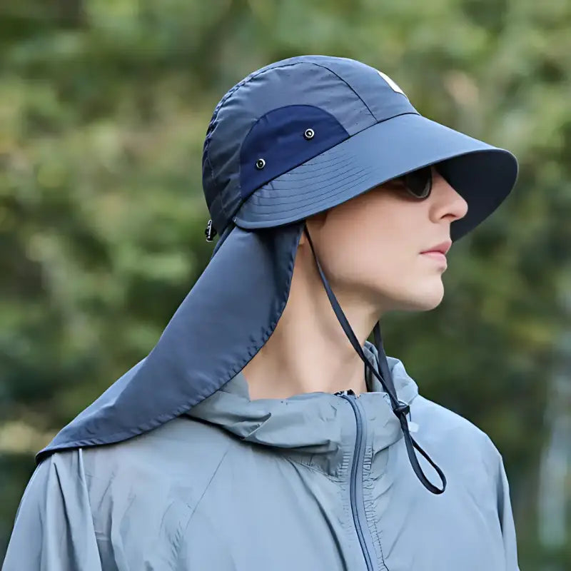 Chapeau anti-uv protection cou unisexe