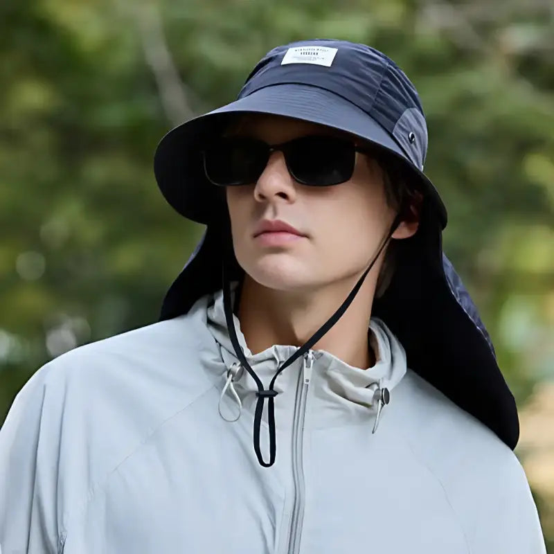 Chapeau anti-uv protection cou unisexe