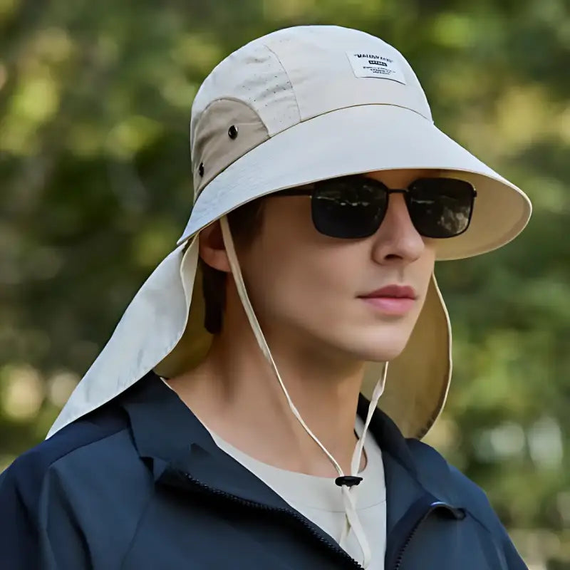 Chapeau anti-uv protection cou unisexe