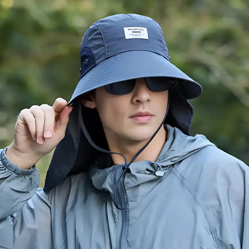 Chapeau anti-uv protection cou unisexe