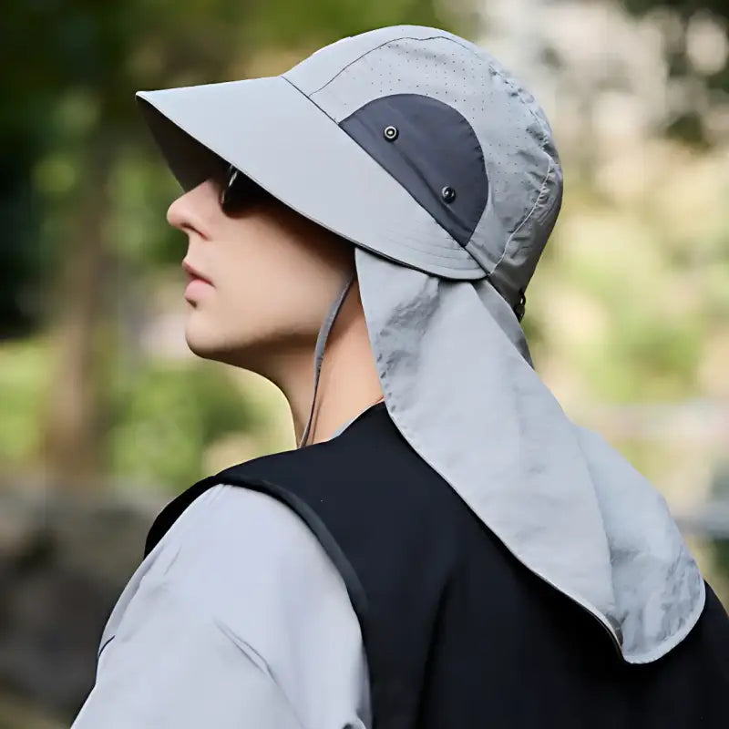 Chapeau anti-uv protection cou unisexe