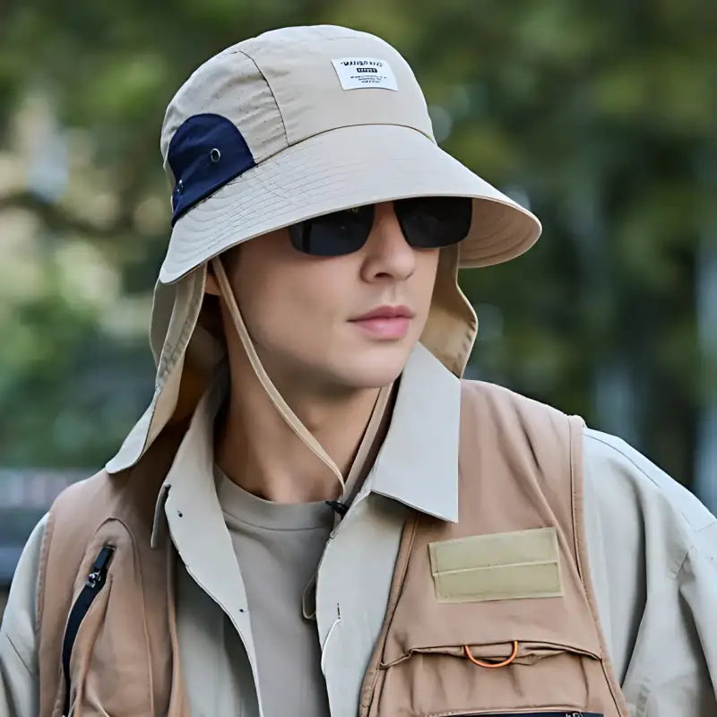Chapeau anti-uv protection cou unisexe