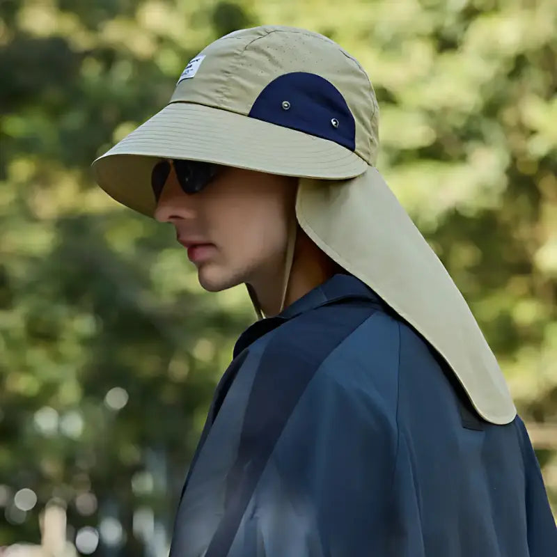 Chapeau anti-uv protection cou unisexe