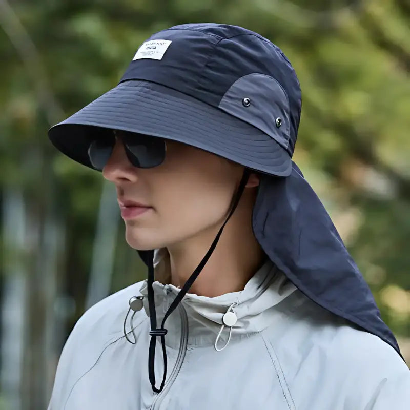 Chapeau anti-uv protection cou unisexe