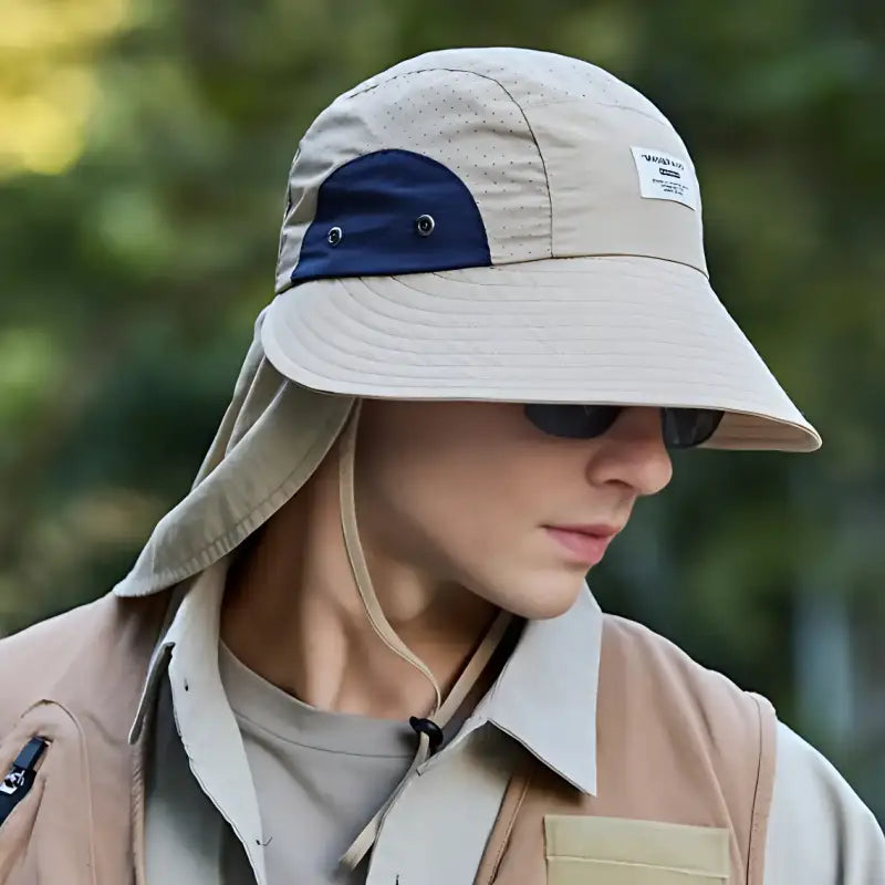 Chapeau anti-uv protection cou unisexe