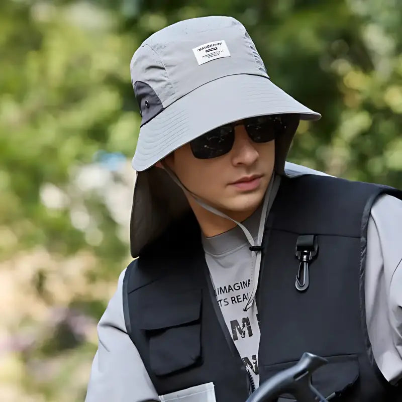 Chapeau anti-uv protection cou unisexe