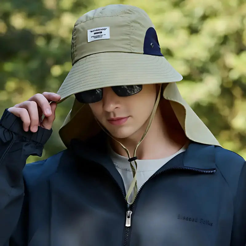 Chapeau anti-uv protection cou unisexe