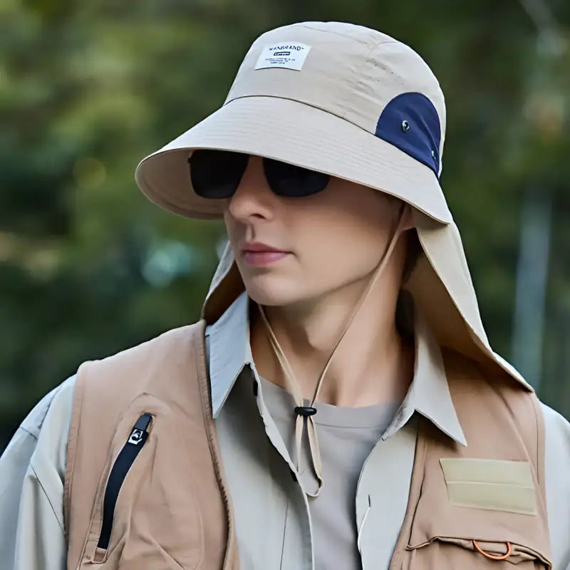 Chapeau anti-uv protection cou unisexe