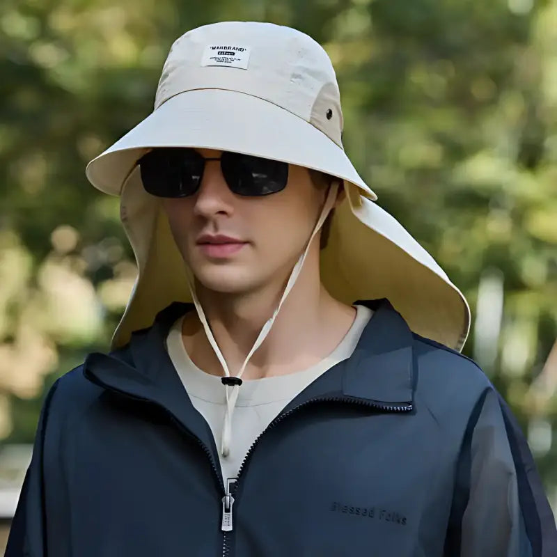 Chapeau anti-uv protection cou unisexe