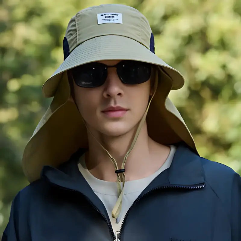 Chapeau anti-uv protection cou unisexe