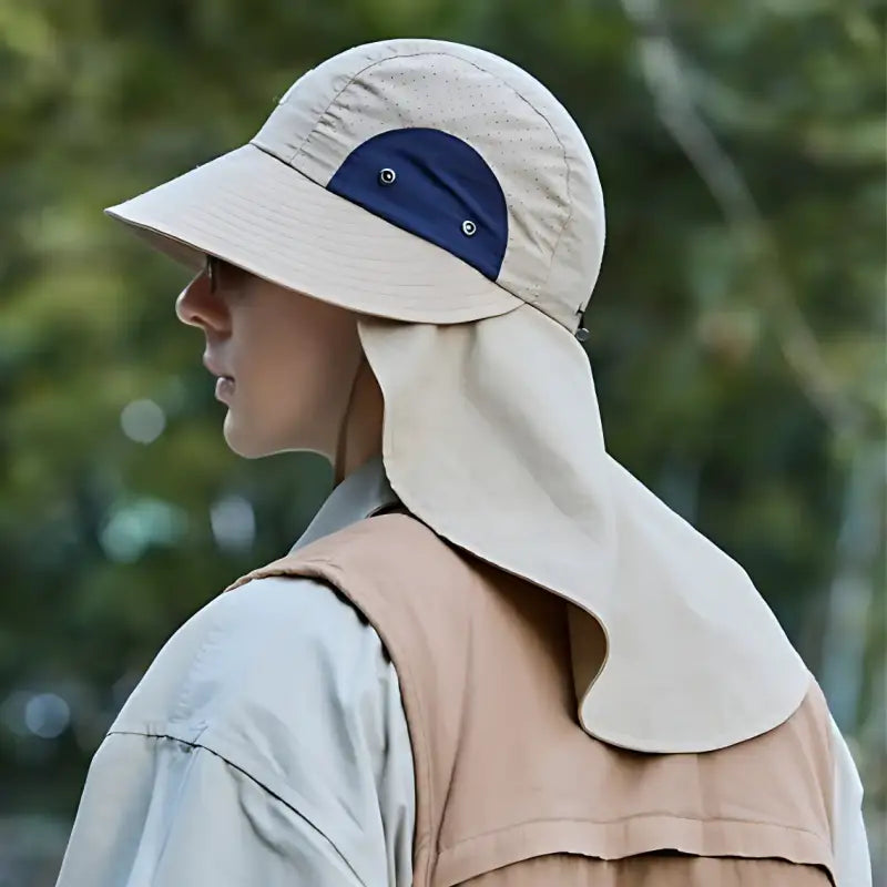 Chapeau anti-uv protection cou unisexe