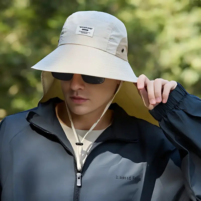 Chapeau anti-uv protection cou unisexe