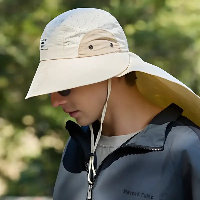 Chapeau anti-uv protection cou unisexe
