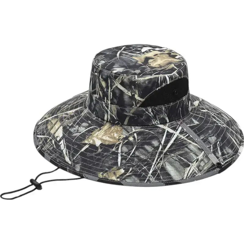 Chapeau brousse camouflage automnal chasse