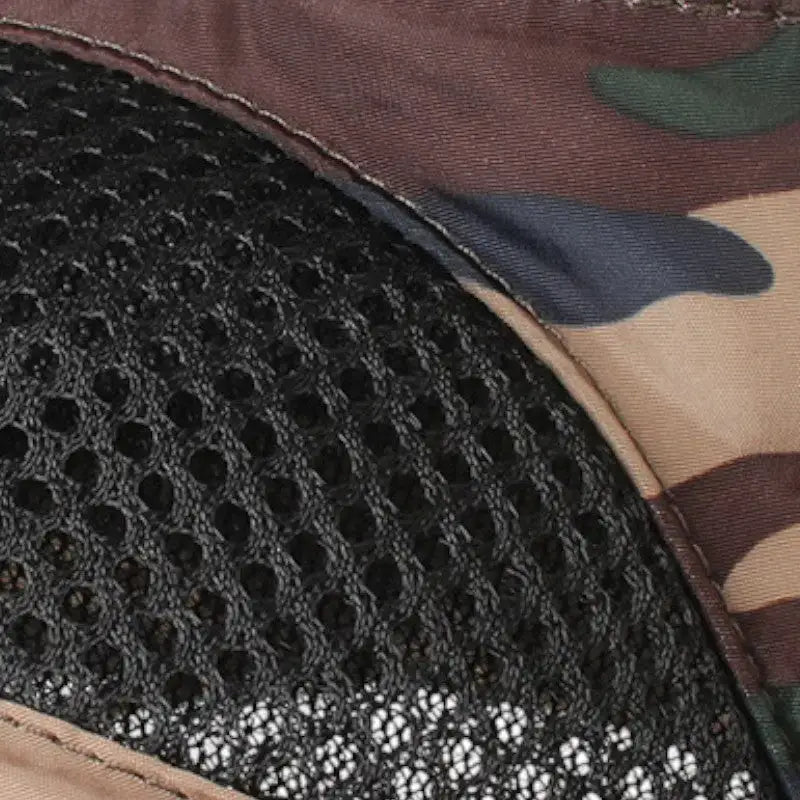 Chapeau brousse camouflage bleu nautique