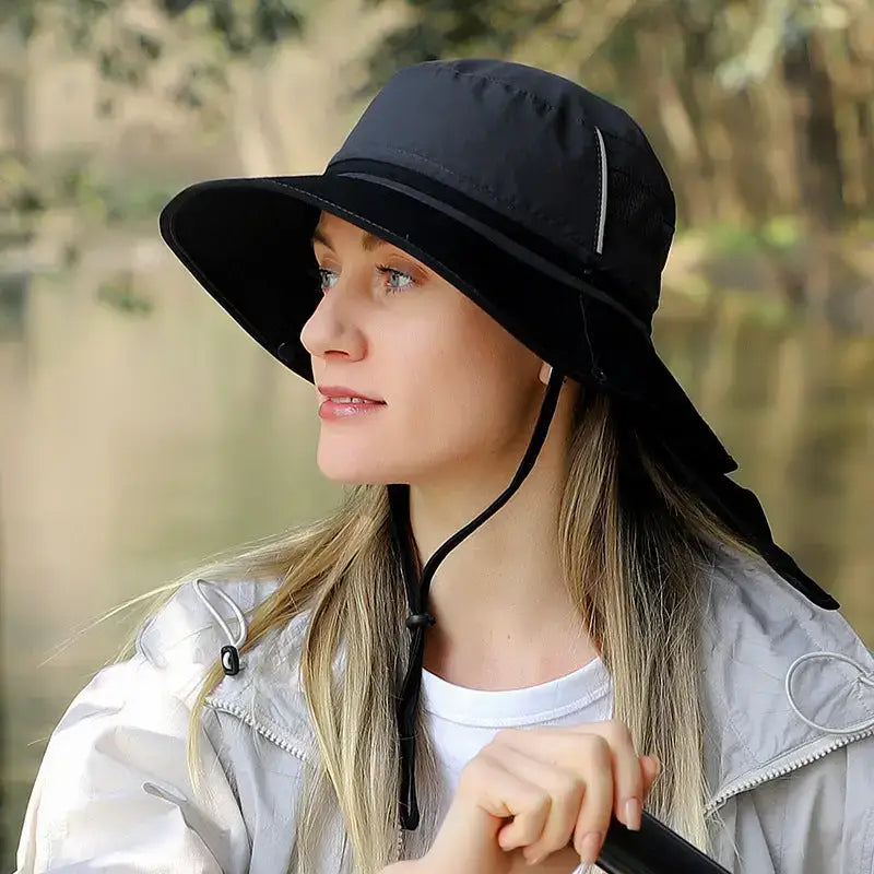 Chapeau brousse camping basique