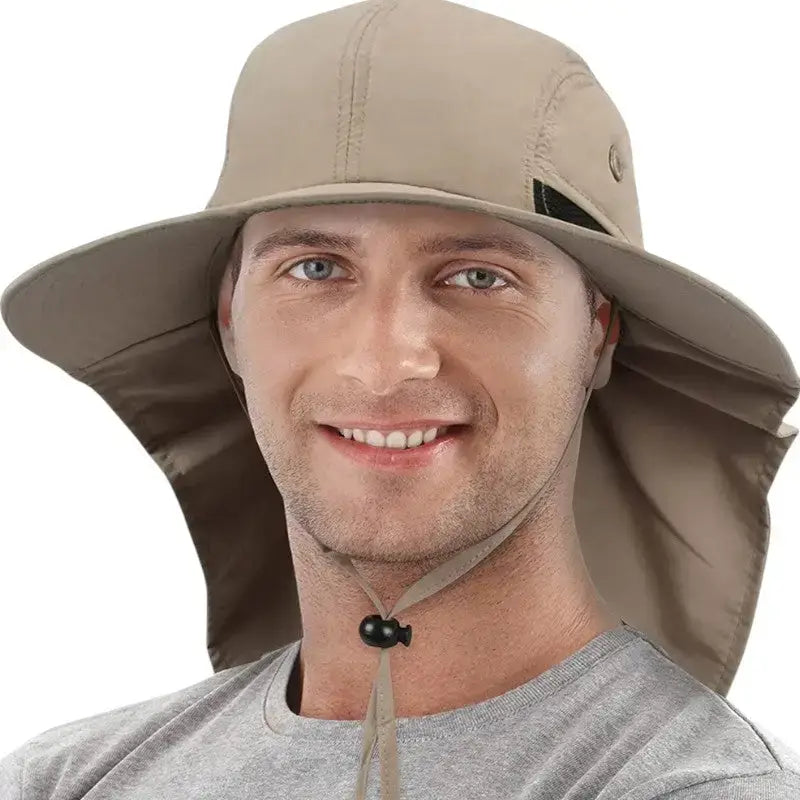 Chapeau brousse large bord homme