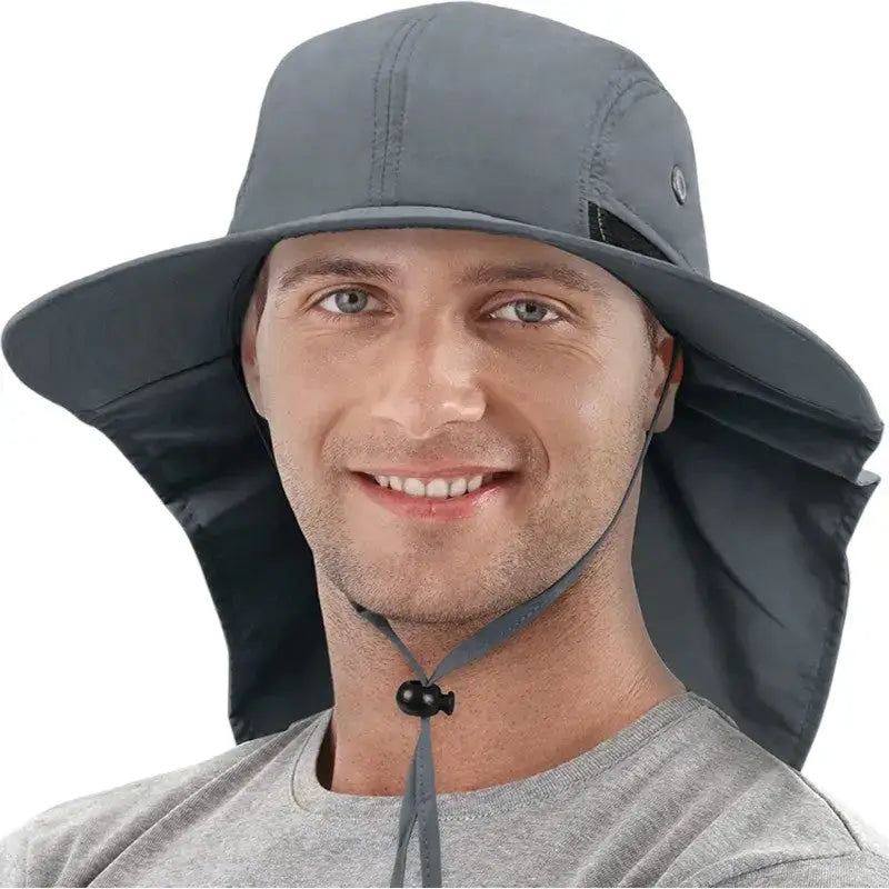 Chapeau brousse large bord homme